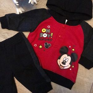 DISNEY BABY Baby Boy Mickey Mouse Outfit Newborn